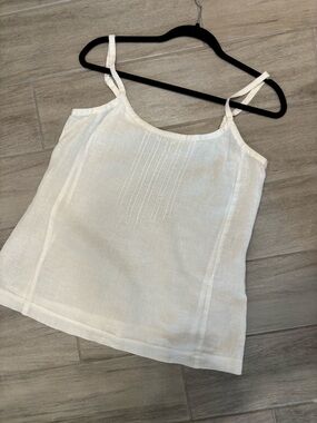 Eileen Fisher Lightweight Irish Linen Cami size Petite Small